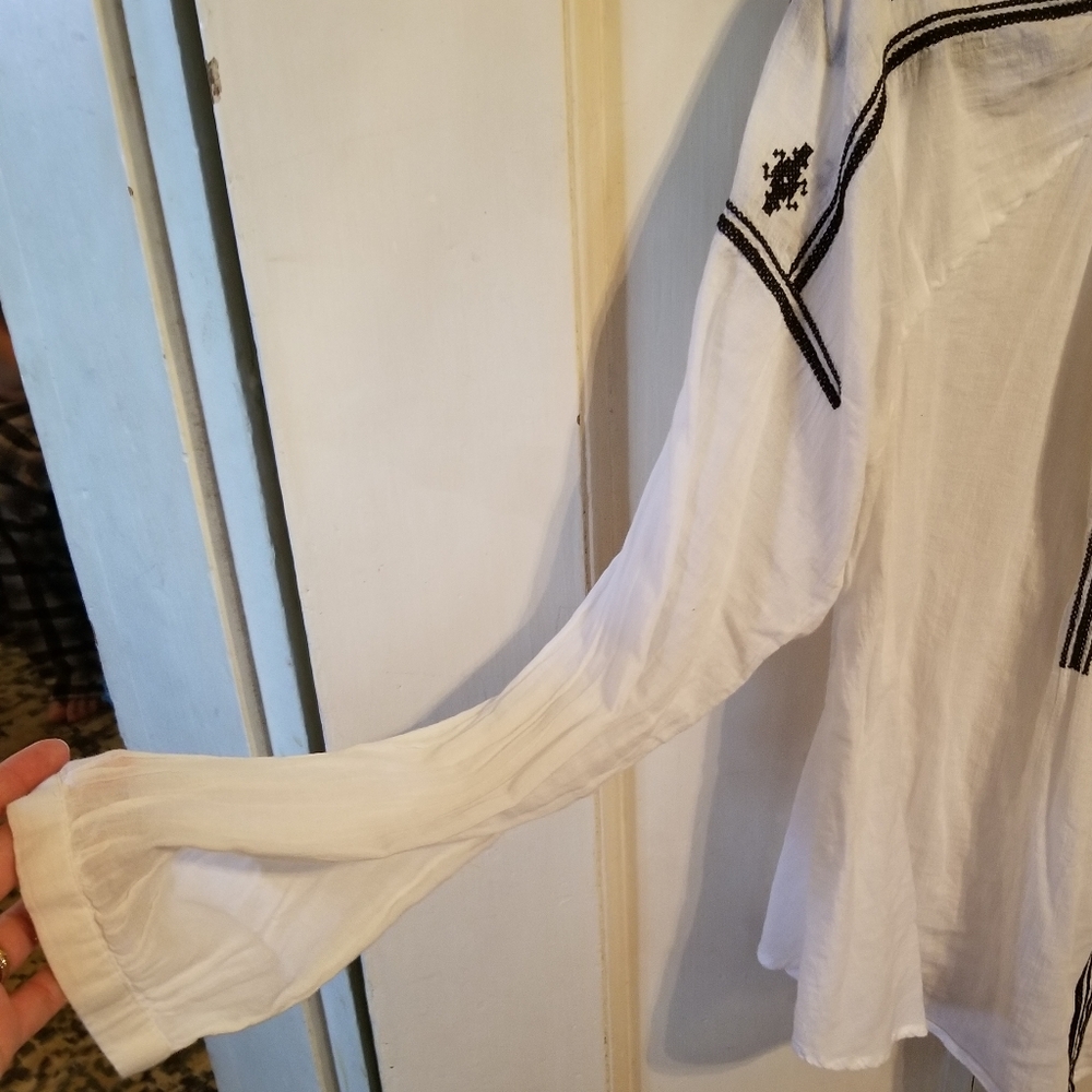 Loft by Anne Taylor Gauze Tunic - Picture 4 of 4
